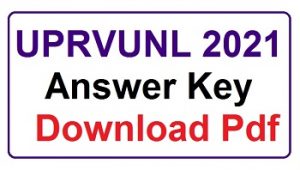 uprvunl answer key 2021